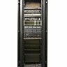 Серверный напольный шкаф 19 47U 800x800x2250 мм, GYDERS GDR-478080BP, черный перфорированные двери