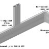 Efapel 13043 ABR Плоский угол для короба 60х60