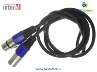 Микрофонный кабель INTER-M XLR M- XLR P (1,5М)
