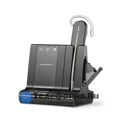 Plantronics W745/A-APU71, Savi, беспроводная гарнитура PL-W745/A-APU71 с электронным микролифтом для Cisco